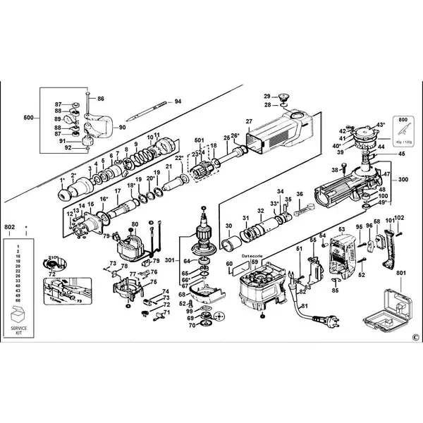 Bạc Đạn Đũa Máy Sthm10K Stanley 49101028