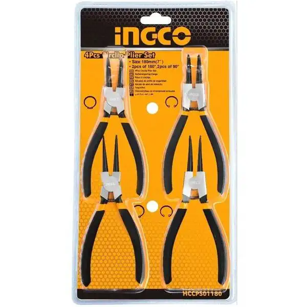 Bộ 4 Kìm Mở Phe HCCPS01180 INGCO