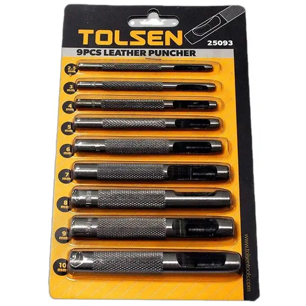 BỘ 9 CÂY ĐỤC RÃNH TOLSEN 25093