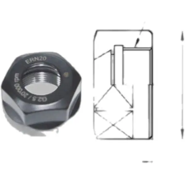 Collet ER loại có lỗ dầu