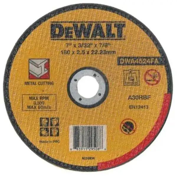 Đá cắt sắt 180mm Dewalt DWA4524FA-B1