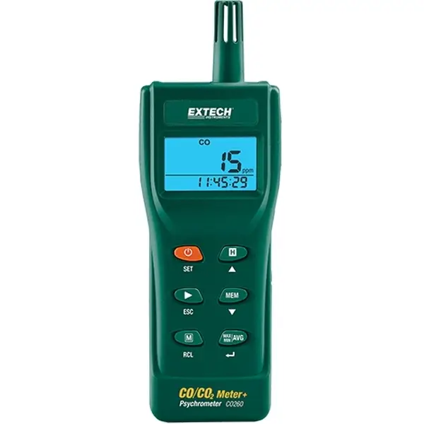 Máy đo khí CO/ CO2 Extech CO260