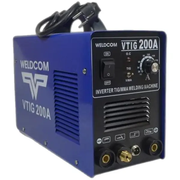 MÁY HÀN TIG DÙNG ĐIỆN WELDCOM VTIG200A