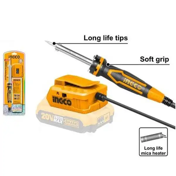 Mỏ Hàn Dùng Pin 20V CSILI2001 INGCO