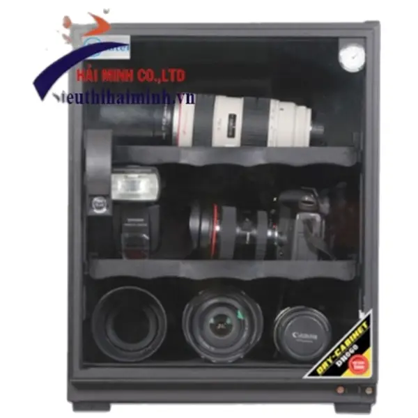 Tủ chống ẩm Nikatei DH060 núm vặn